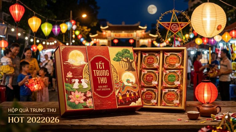 Quy trình thiết kế và đặt in hộp bánh trung thu