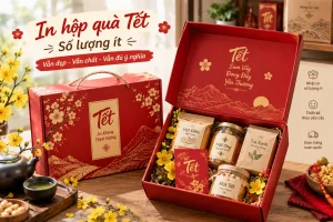 In hộp quà tết số lượng ít tại Hà Đông: thiết kế miễn phí
